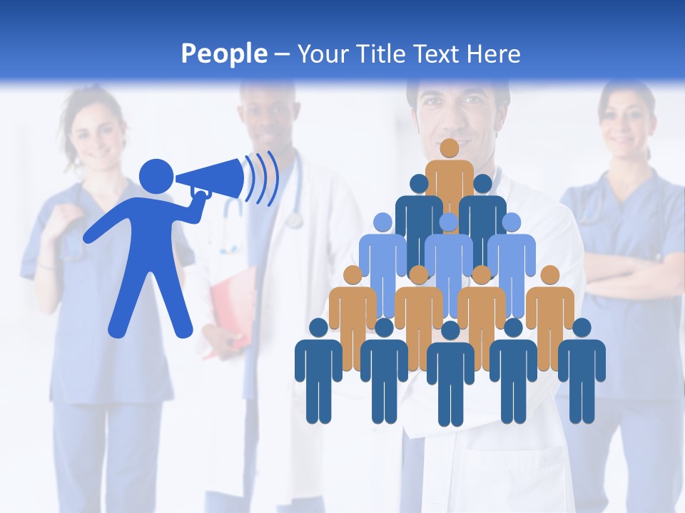 Physician People Health Care PowerPoint Template