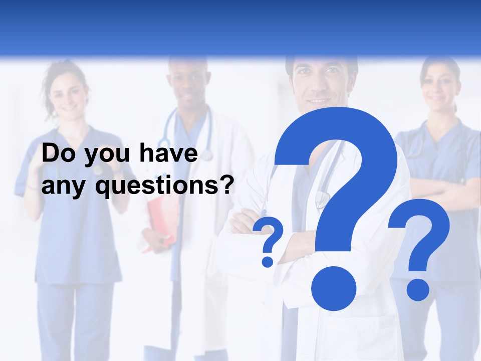 Physician People Health Care PowerPoint Template