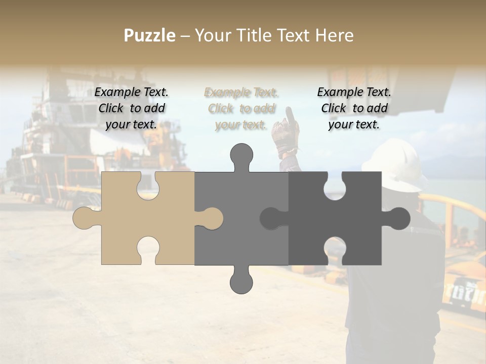 Hours Marine Scene PowerPoint Template