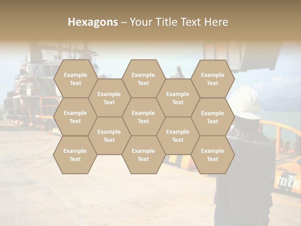 Hours Marine Scene PowerPoint Template