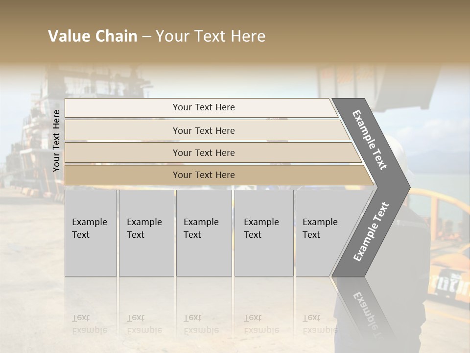 Hours Marine Scene PowerPoint Template