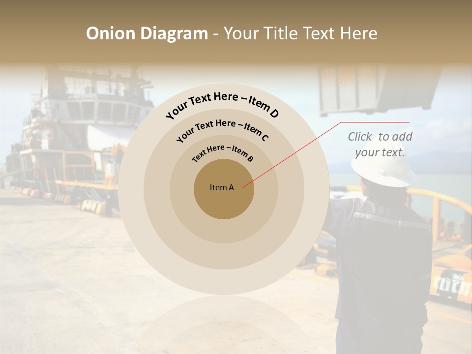 Hours Marine Scene PowerPoint Template