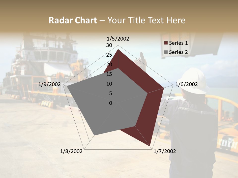 Hours Marine Scene PowerPoint Template