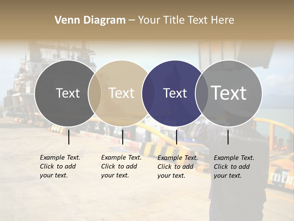 Hours Marine Scene PowerPoint Template