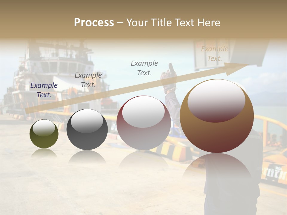 Hours Marine Scene PowerPoint Template