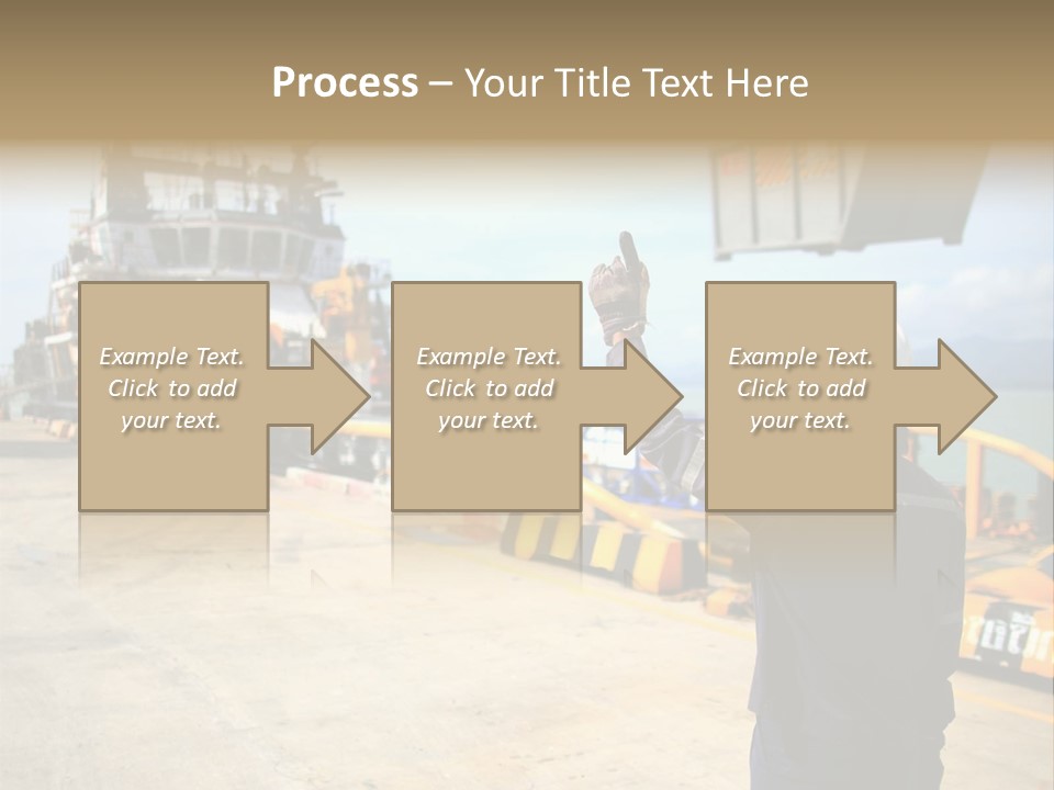 Hours Marine Scene PowerPoint Template