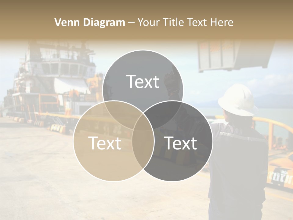 Hours Marine Scene PowerPoint Template