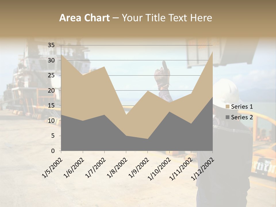 Hours Marine Scene PowerPoint Template