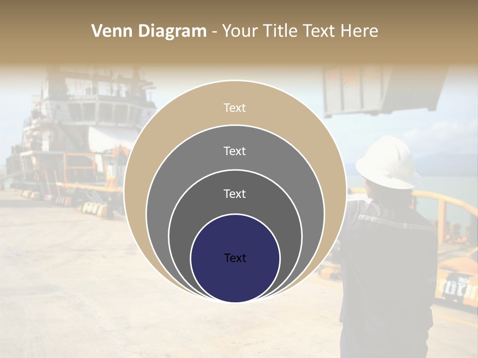 Hours Marine Scene PowerPoint Template