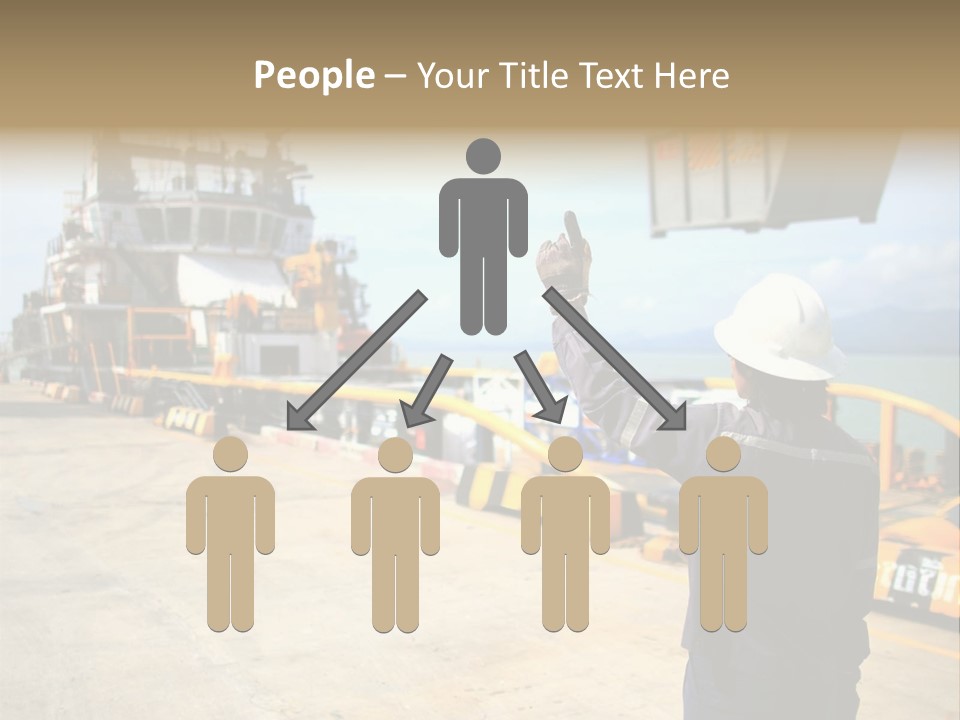 Hours Marine Scene PowerPoint Template