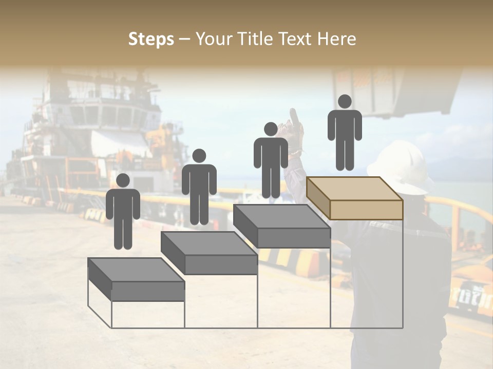 Hours Marine Scene PowerPoint Template