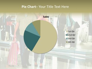 Window Showing Standing PowerPoint Template