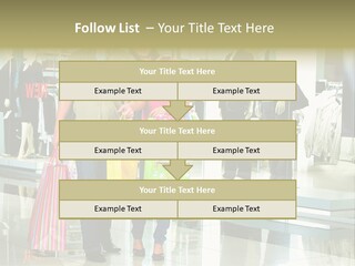 Window Showing Standing PowerPoint Template