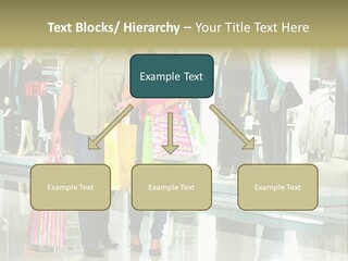 Window Showing Standing PowerPoint Template