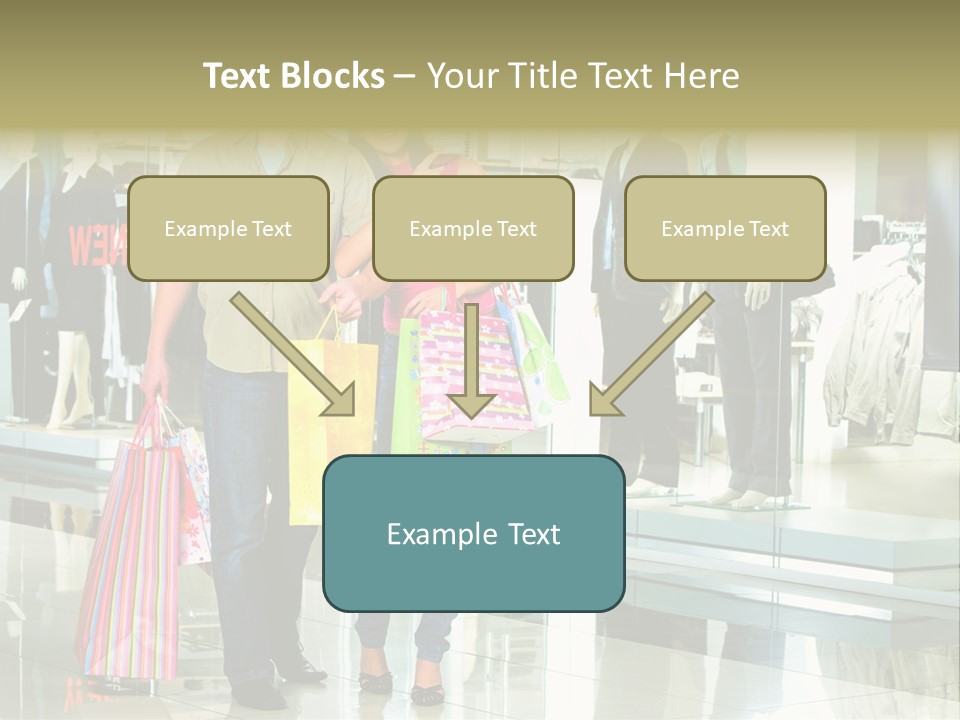 Window Showing Standing PowerPoint Template