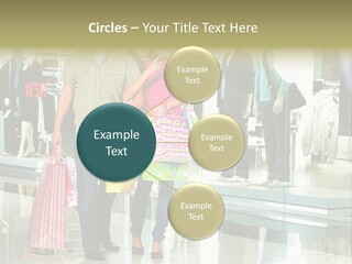 Window Showing Standing PowerPoint Template