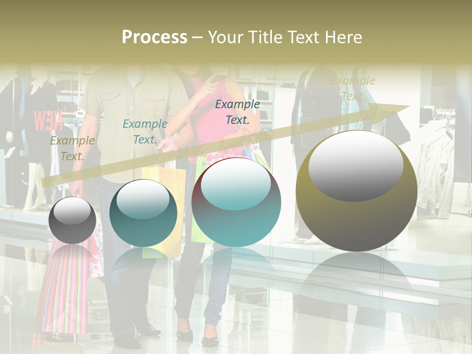 Window Showing Standing PowerPoint Template