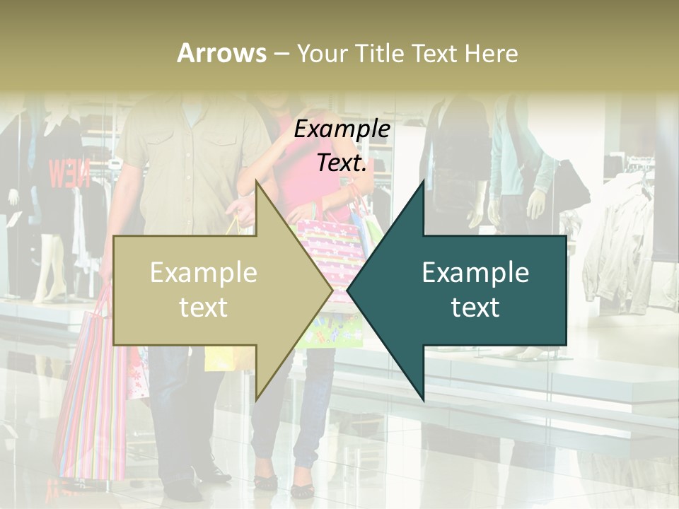 Window Showing Standing PowerPoint Template