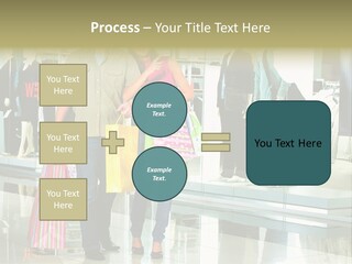 Window Showing Standing PowerPoint Template