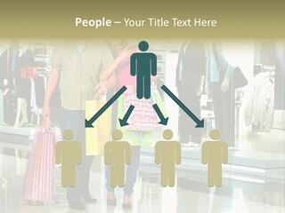 Window Showing Standing PowerPoint Template