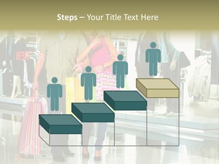 Window Showing Standing PowerPoint Template