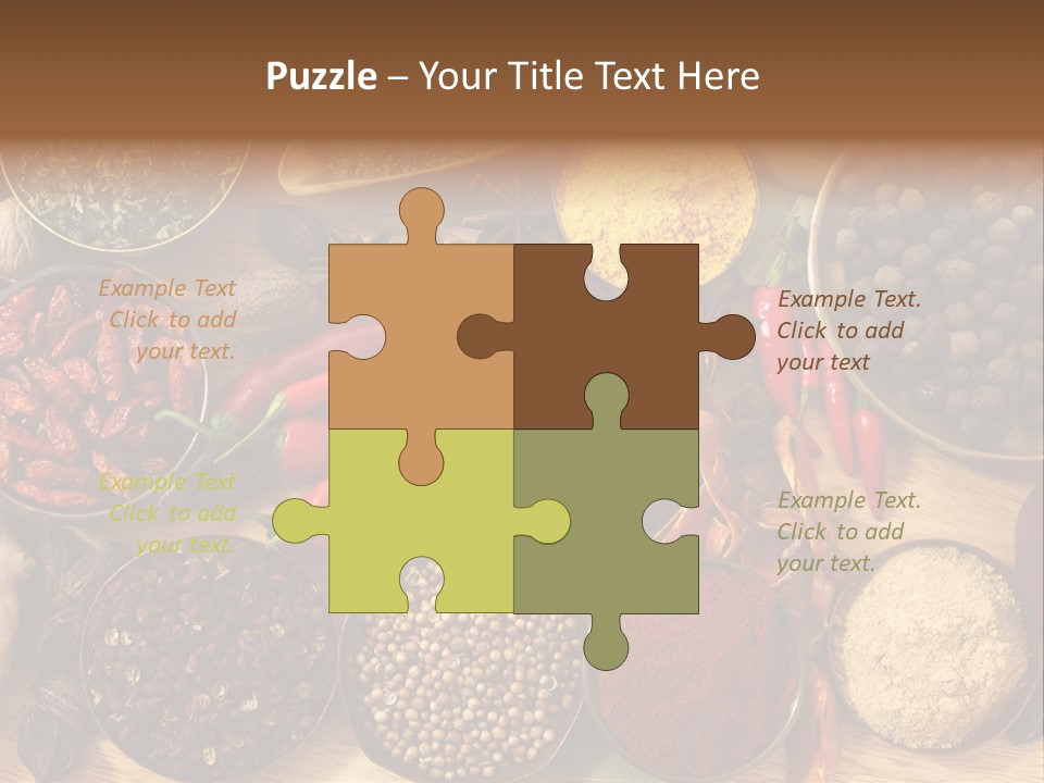 Coriander Vivid Diversity PowerPoint Template