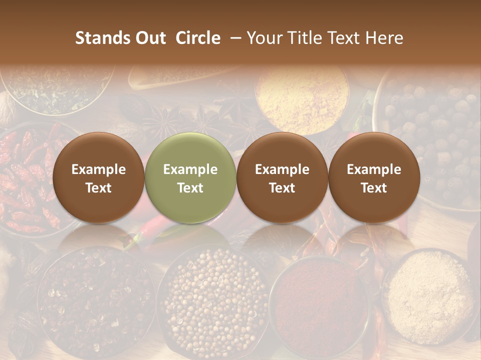 Coriander Vivid Diversity PowerPoint Template