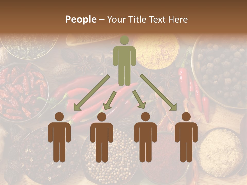 Coriander Vivid Diversity PowerPoint Template