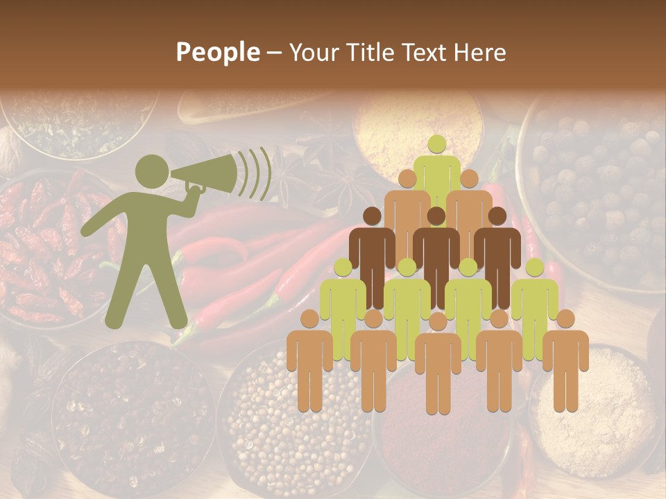 Coriander Vivid Diversity PowerPoint Template