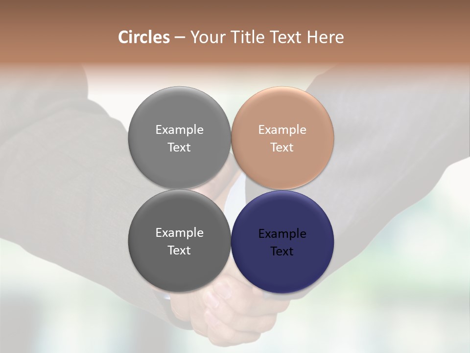 People Hand Together PowerPoint Template