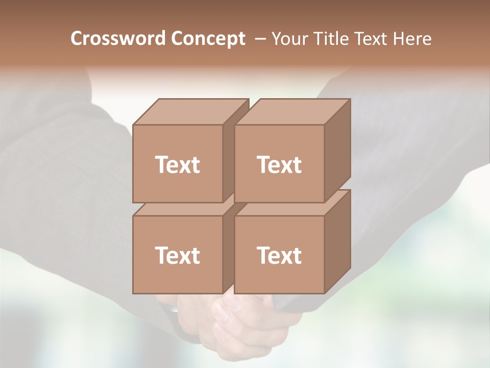 People Hand Together PowerPoint Template