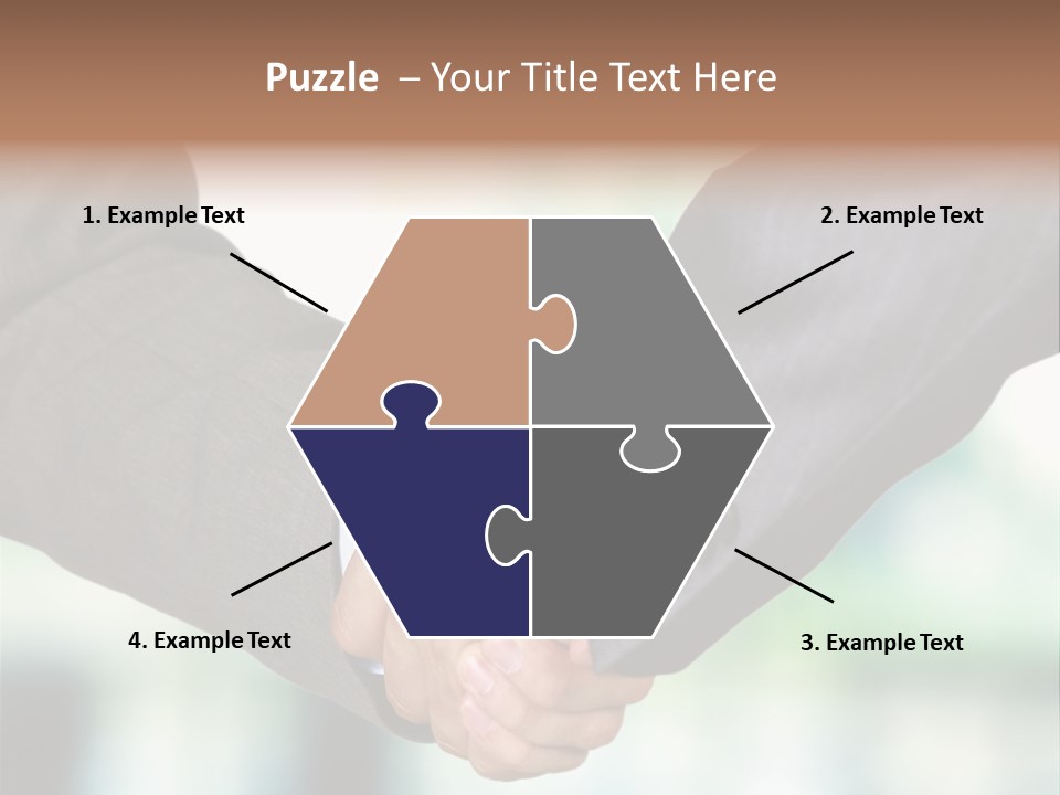 People Hand Together PowerPoint Template