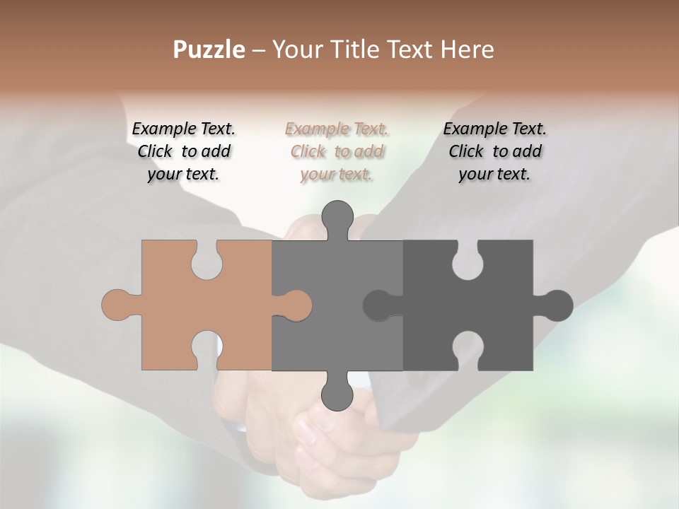 People Hand Together PowerPoint Template