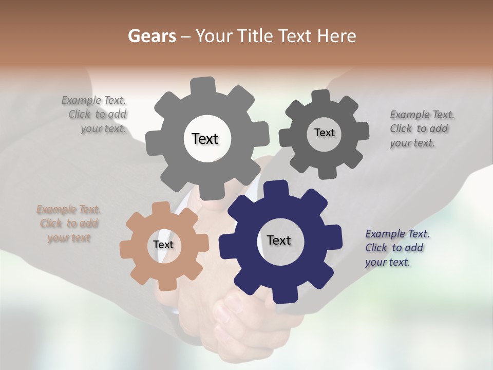 People Hand Together PowerPoint Template