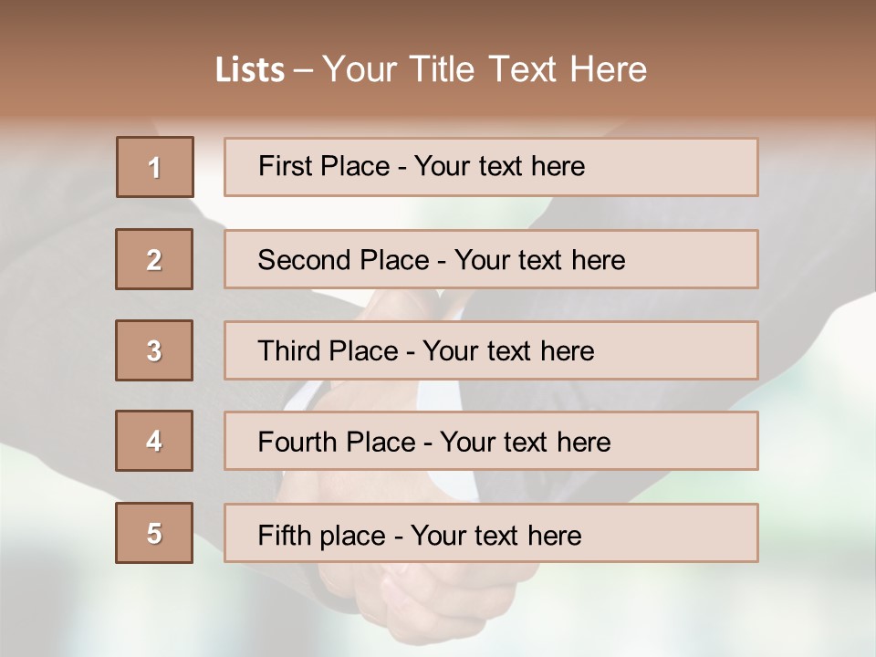 People Hand Together PowerPoint Template