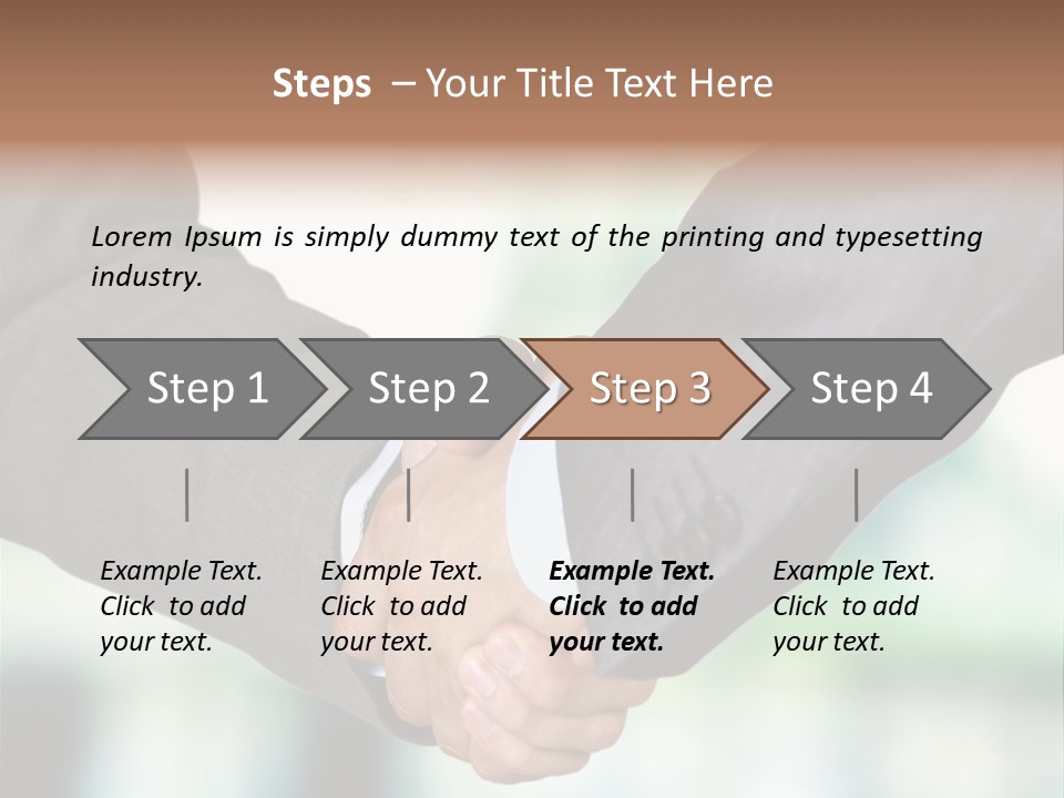 People Hand Together PowerPoint Template