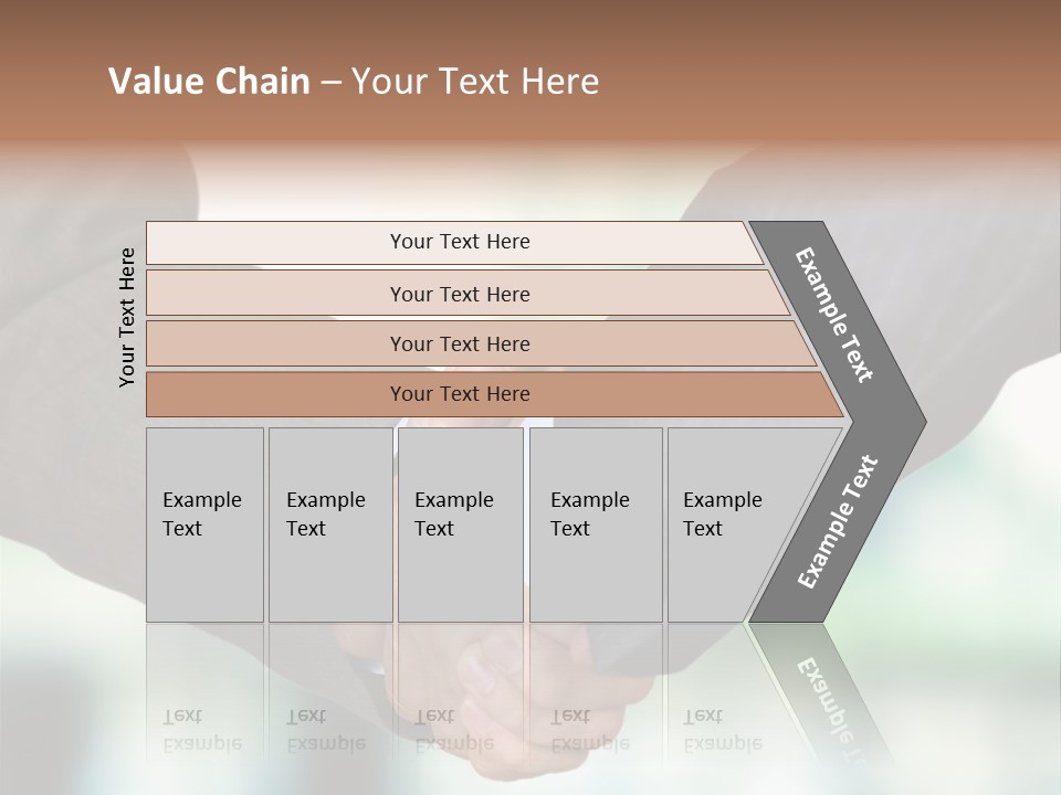 People Hand Together PowerPoint Template