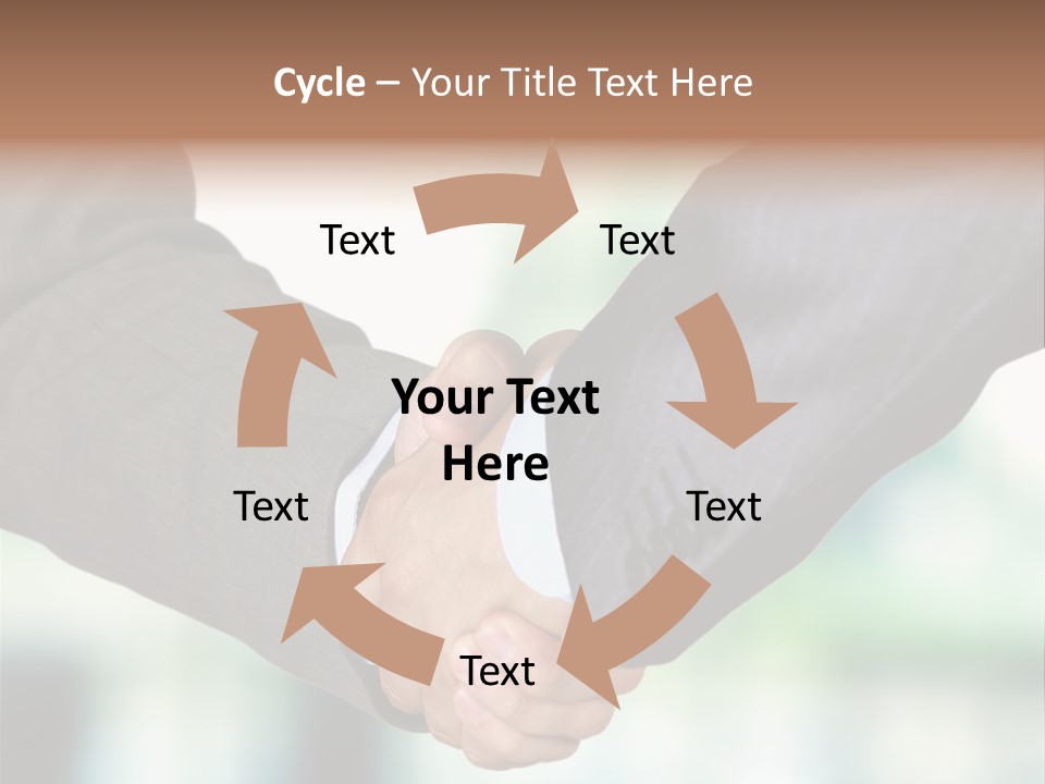 People Hand Together PowerPoint Template