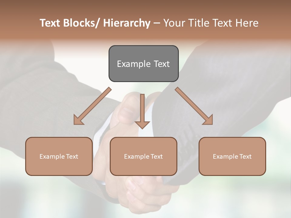 People Hand Together PowerPoint Template