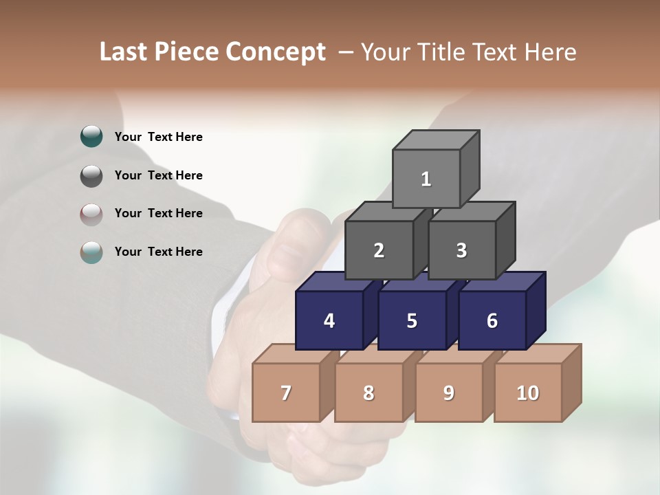 People Hand Together PowerPoint Template