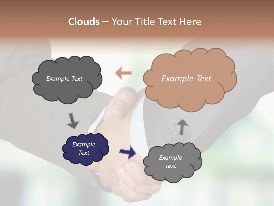 People Hand Together PowerPoint Template