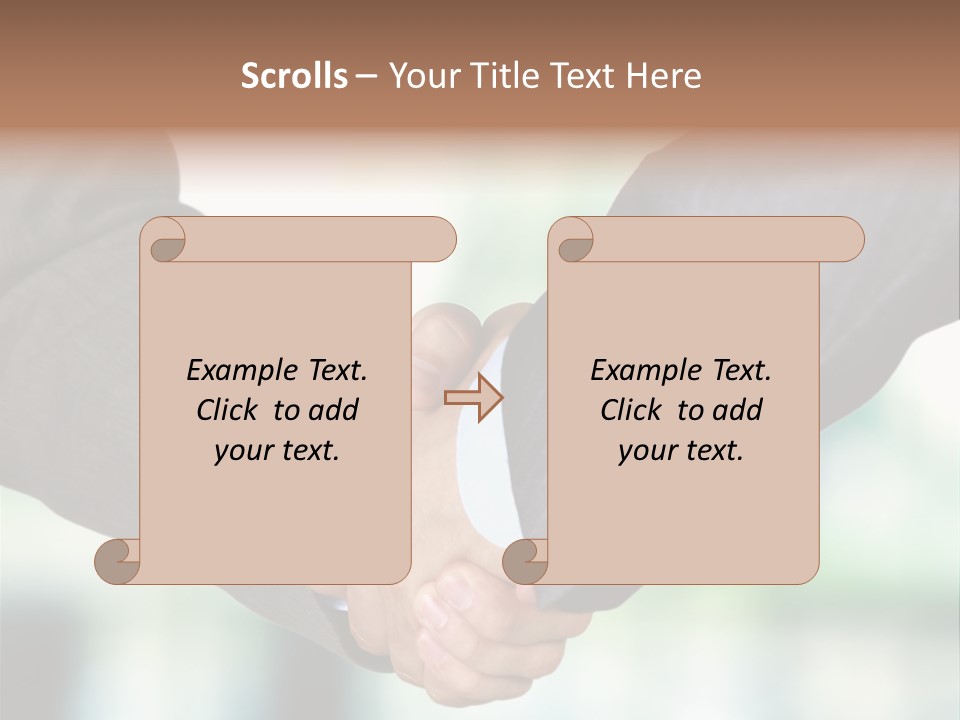 People Hand Together PowerPoint Template