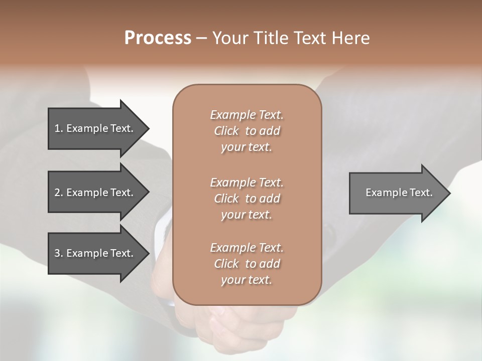 People Hand Together PowerPoint Template