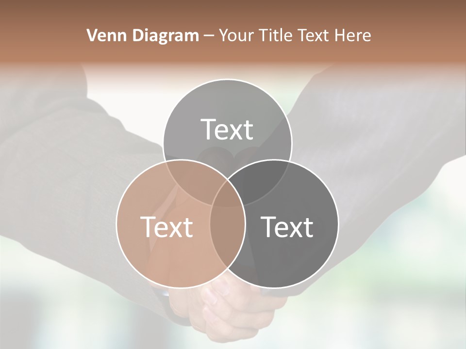 People Hand Together PowerPoint Template