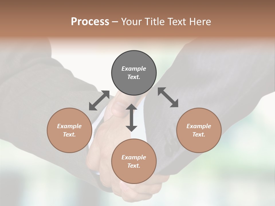 People Hand Together PowerPoint Template