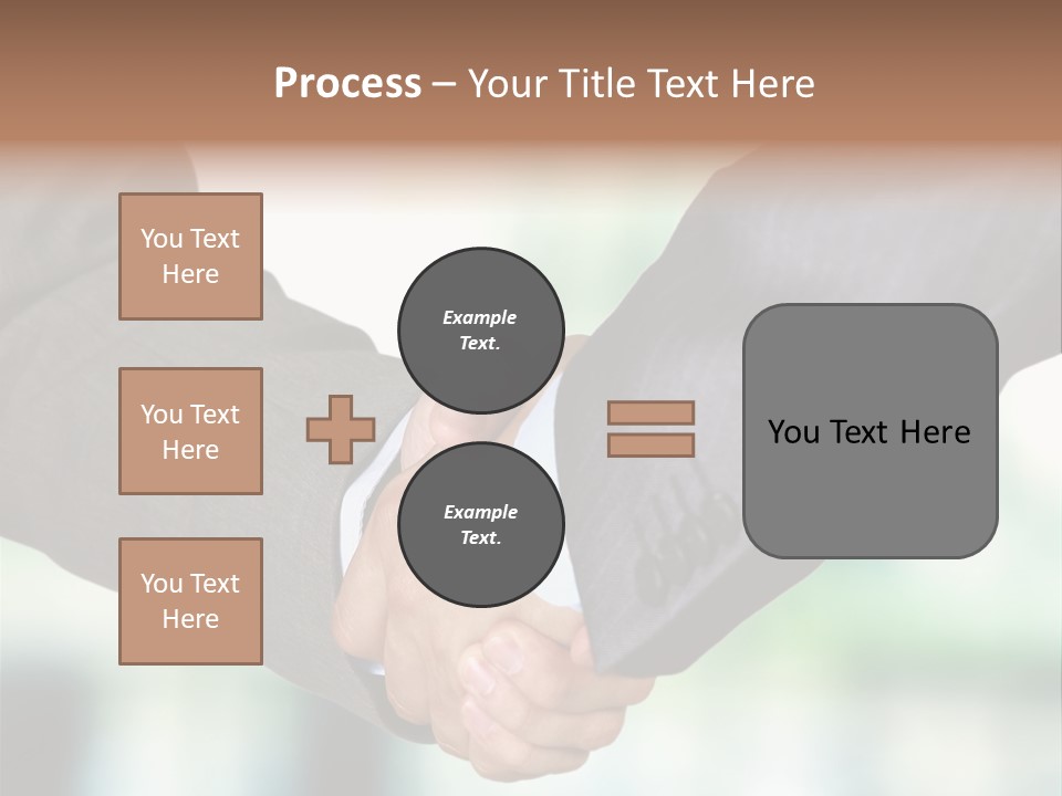 People Hand Together PowerPoint Template