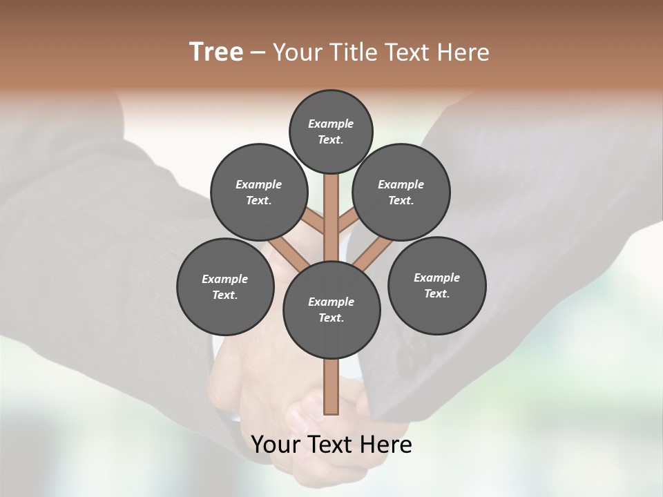 People Hand Together PowerPoint Template
