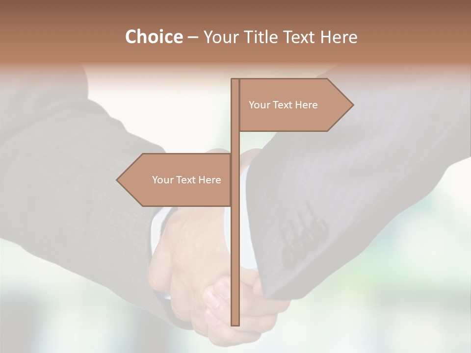 People Hand Together PowerPoint Template