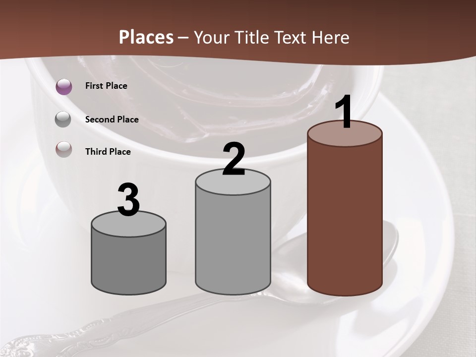 Spoon Cream Brown PowerPoint Template
