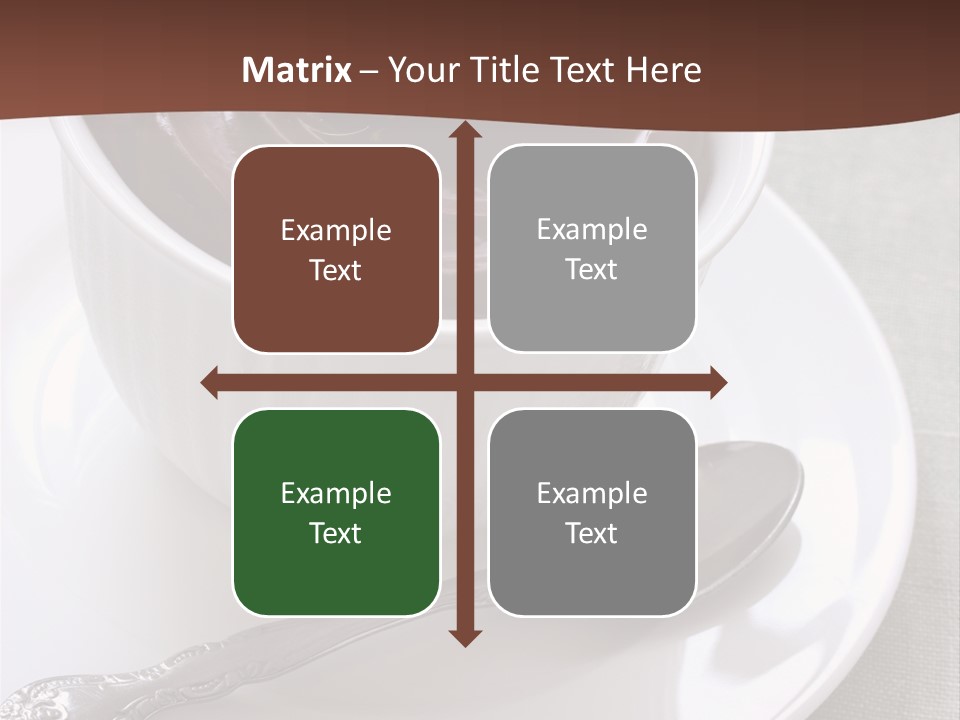 Spoon Cream Brown PowerPoint Template
